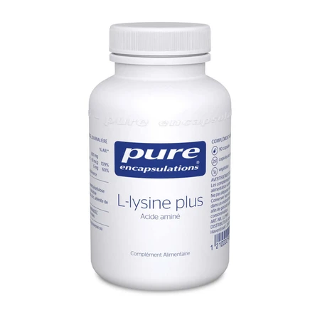 Pure Encapsulations L-lizină plus 90 capsule