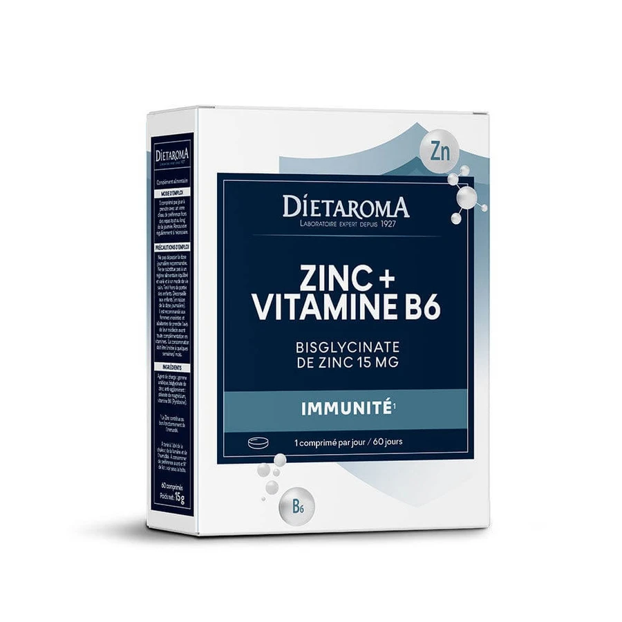 Dietaroma Diät Zink Vitamine B6 60 Tabletten