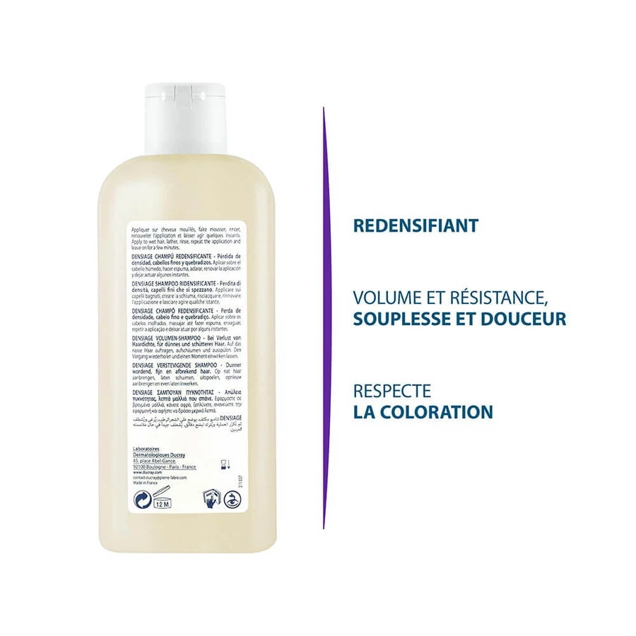 Ducray Densiage Champú Densificante 200 ml