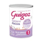 Guigoz Optipro Relais Evolia Relais Palm Oil-Free Milk Powder 0 to 6 Months Dès La Naissance Jusqu'à 6 Mois 800g