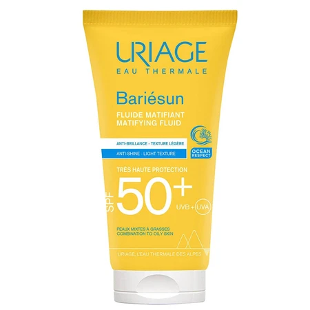 Uriage Bariésun Brillance SPF50+ Fluid matifiant cu textură ușoară 50ml