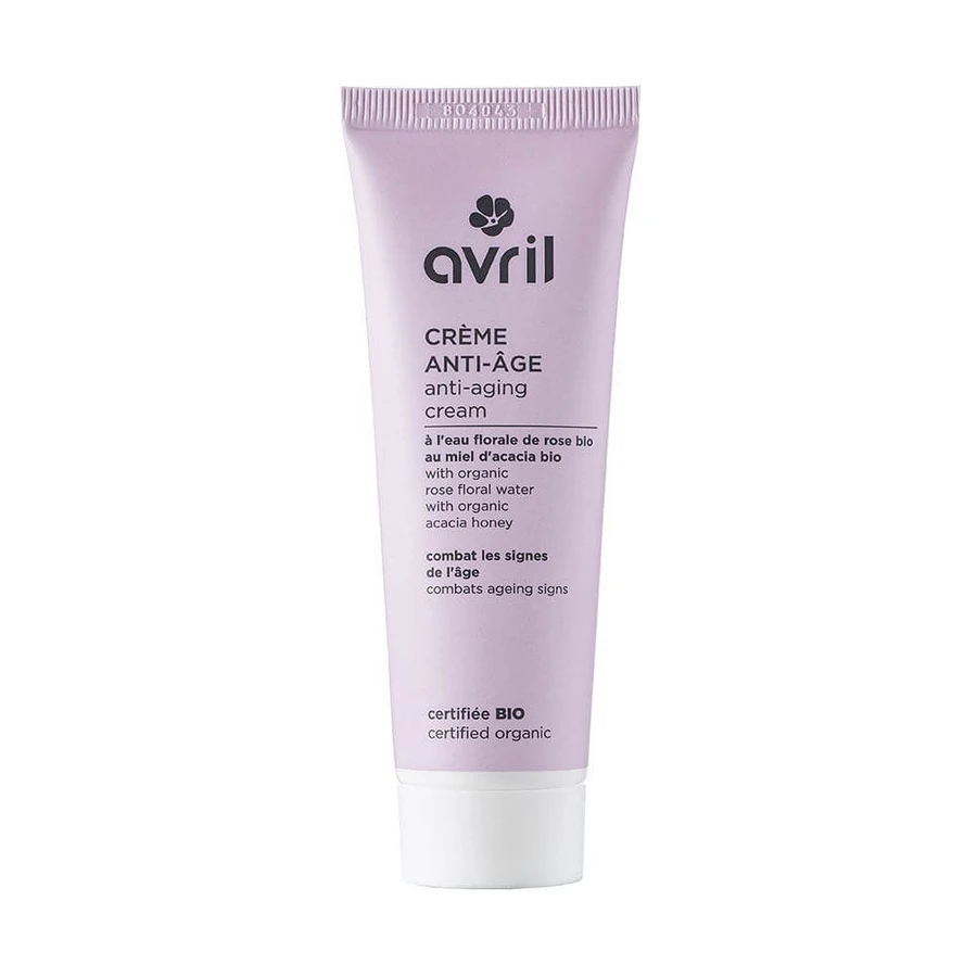 Avril Organic anti-aging cream with rose floral water and acacia honey 40 ml