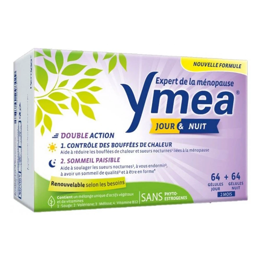 Ymea Menopause Nacht und Tag 128 Kapseln