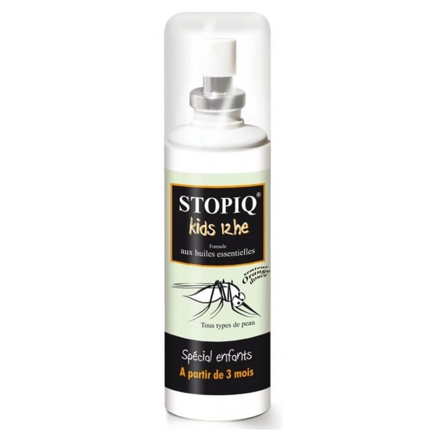 Nutri Expert Stopiq kids anti-țânțari 12h cu uleiuri esențiale pentru copii de la 3 luni 75ml
