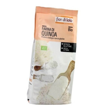 Harina de quinoa sin gluten, 375 g, Fior Di Loto