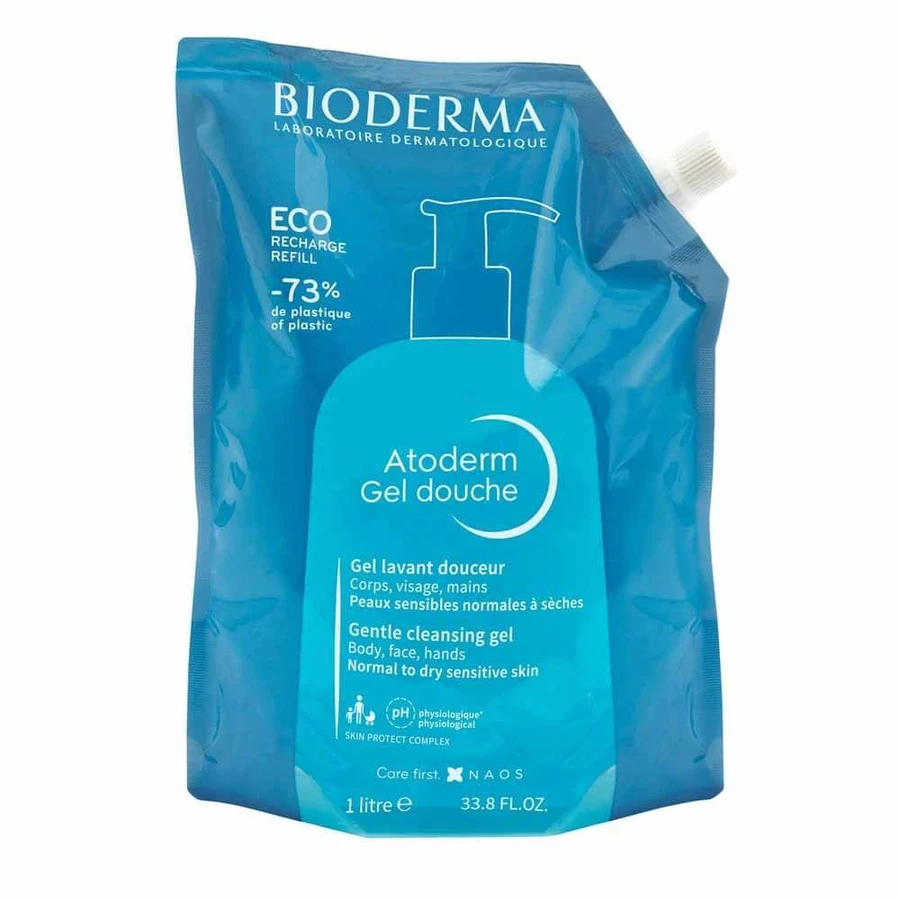 Bioderma Atoderm Gel de Ducha Eco-Rico Todo Tipo de Piel 1L