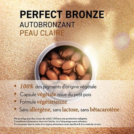 Oenobiol Perfect Bronze Autobronceador Piel Clara 30 cápsulas