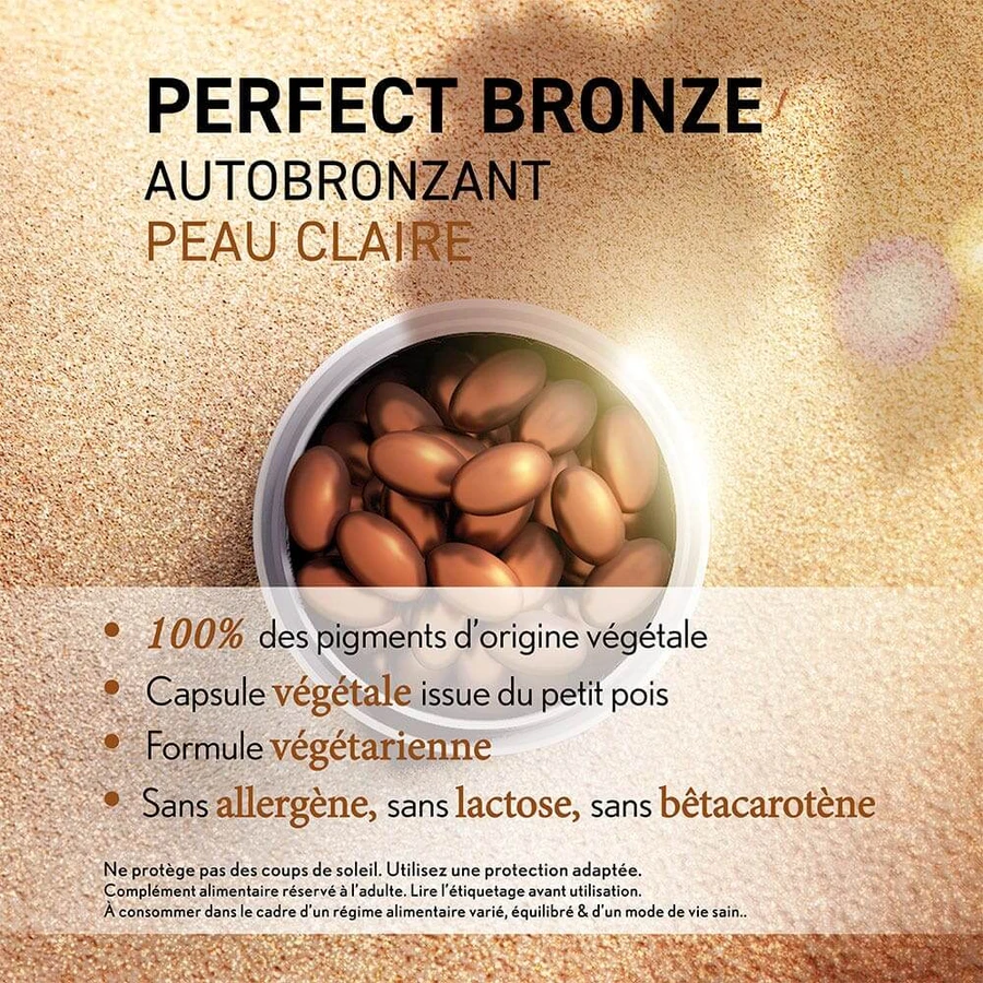 Oenobiol Perfect Bronze Autobronceador Piel Clara 30 cápsulas