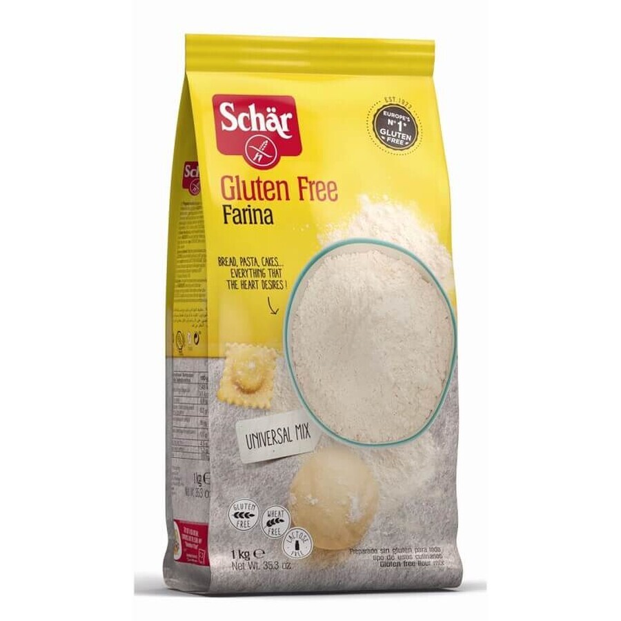 Harina sin gluten, Harina 1 kg, Schar