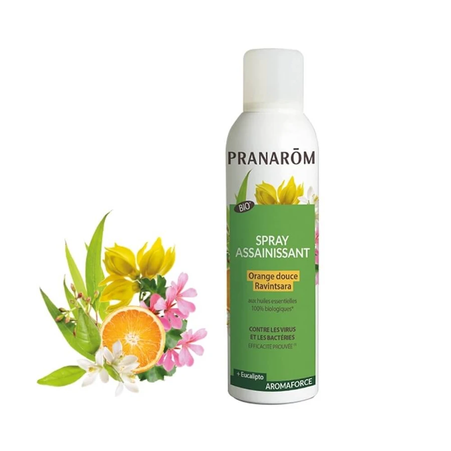 Pranarôm Aromaforce Reinigendes Spray Süße Orange - Ravintsara Bio 75ml