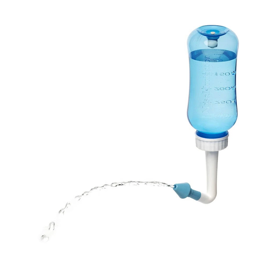 Kit de irigare nazală Rhiniclean + 10 plicuri de săruri incluse Duș nazal