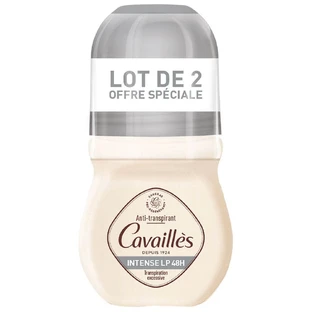 Cavaillès Intense LP Deodorant Roll-on 48H Excessive Sweating 2x50ml