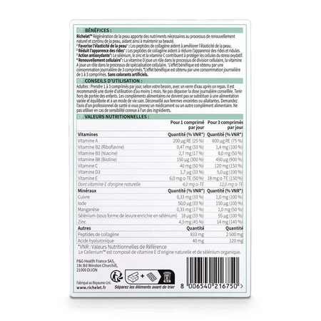 Richelet Skin Regeneration 60 Tabletten