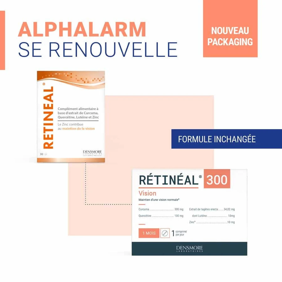 Densmore Retinal Ophthalmology Maintien de la Vision 30 comprimidos