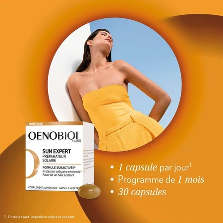 Oenobiol Sun Expert Bomba de Calor Solar 30 Cápsulas