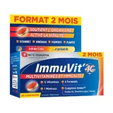 Forté Pharma ImmuVit'4G Senior Immunity Vitaminas, Minerales y Fermentos 60 comprimidos tricapa