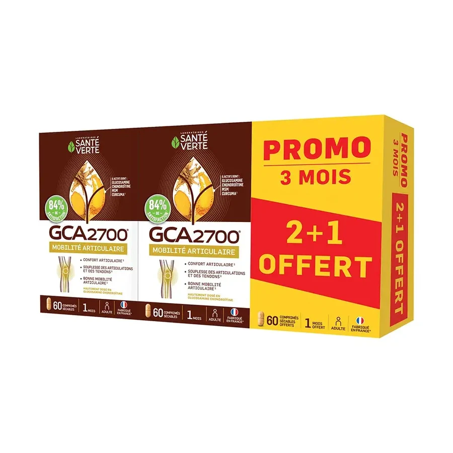 GCA Articulații, 120 + 60 comprimate, Santé Verte 