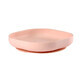 Plato de silicona con ventosa, Rosa, Beaba