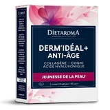 Dietaroma Derm'Idéal + Colagen anti-îmbătrânire - Acid hialuronic Coq10 60 capsule