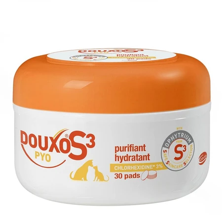 Ceva Douxo® S3 PYO tampon de bumbac impregnat 30 Cotons