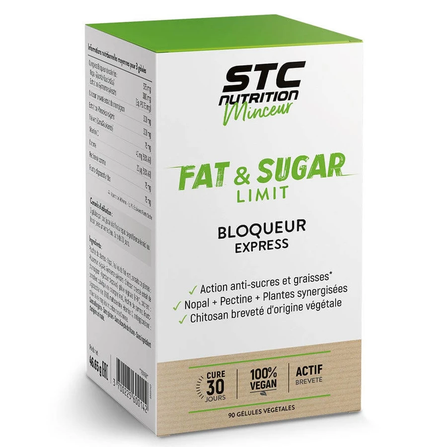Stc Nutrition Azúcar Grasa Límite 90 Cápsulas