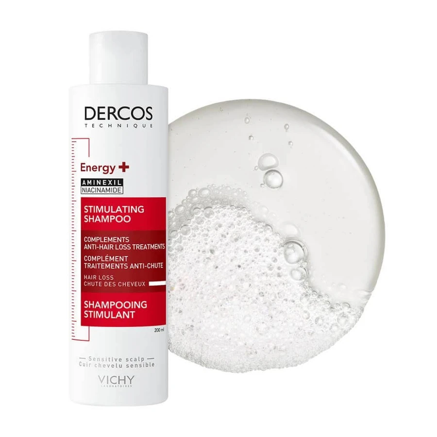 Vichy Dercos Champú Energizante con Complemento Anticaída Aminexil 200ml