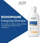Acm Novophane Energizing Shampoo Dull and weakened hair 200ml