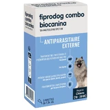 Biocanina Antiparasitaire externe Solution pour Spot-On Chiens Moyens de 10 kg a 20kg Fiprodog Combo 3 pipettes