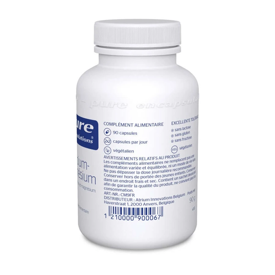 Pure Encapsulations Calcio-Magnesio 90 cápsulas