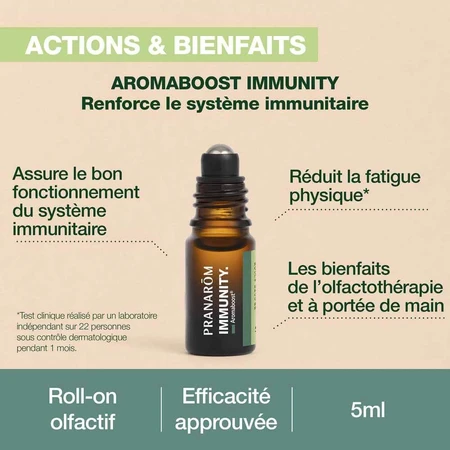 Pranarôm Aromaboost Immunity Roll-On Bio 5ml