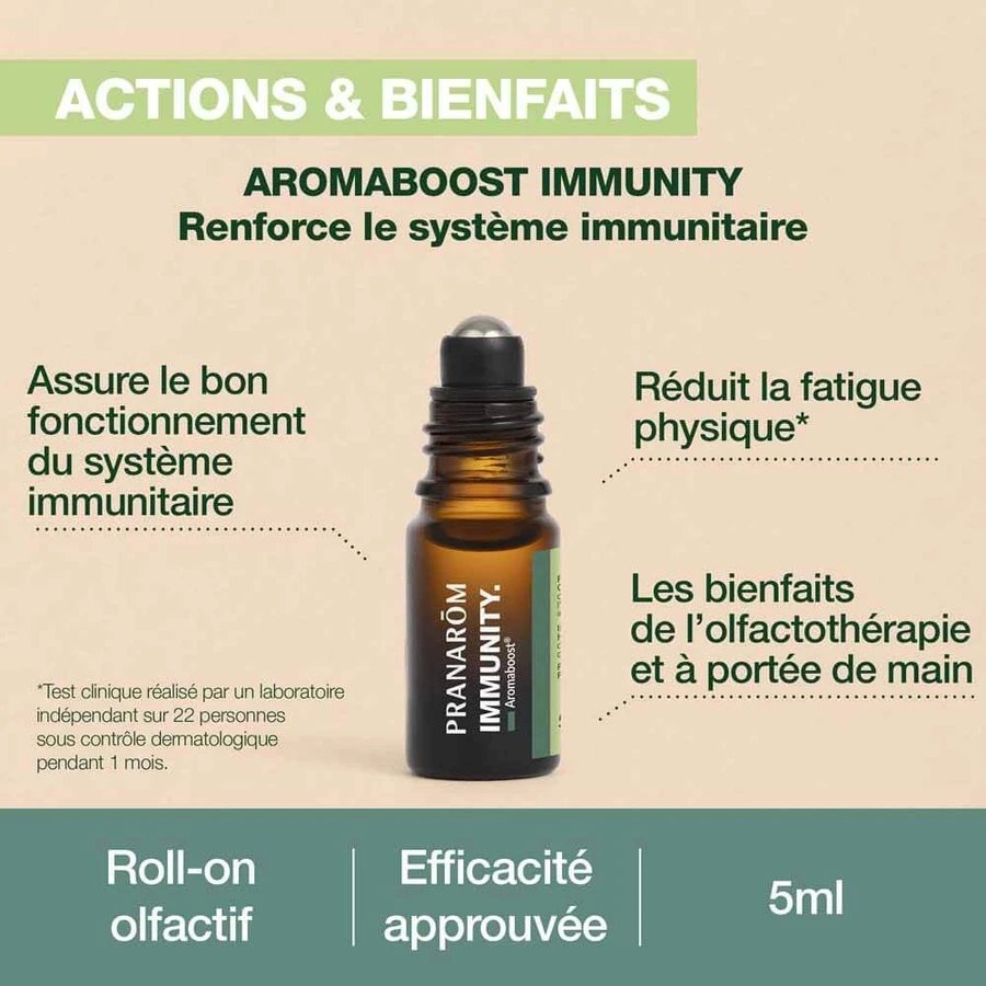 Pranarôm Aromaboost Immunity Roll-On Bio 5ml