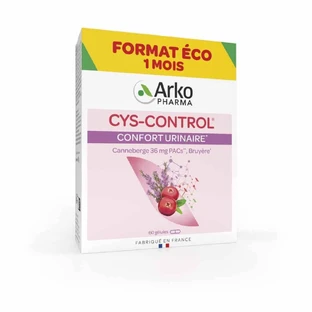 Arkopharma Cys-Control Bunăstarea urinară 60 Capsule