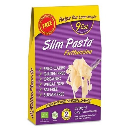 Fettucini Eco din konjac, 270g, Slim Pasta