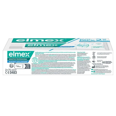 Elmex Sensitive Professional Whitening Pastă de dinți 2x75ml