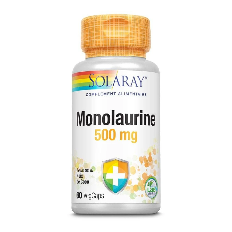 Solaray Monolaurin 500 mg x60 cápsulas vegetales