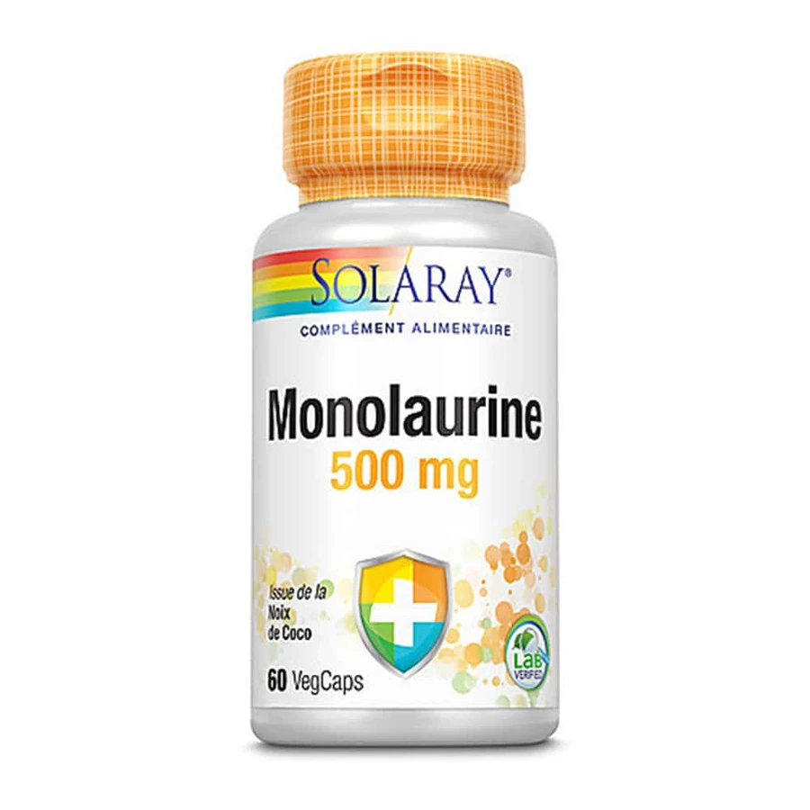 Solaray Monolaurin 500 mg x60 cápsulas vegetales