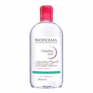 Bioderma Crealine Apă micelară H2O Piele sensibilă, normală sau mixtă 500 ml