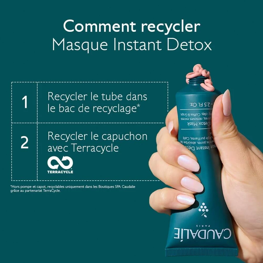 Caudalie Mascarilla Detox Instantánea 75ml