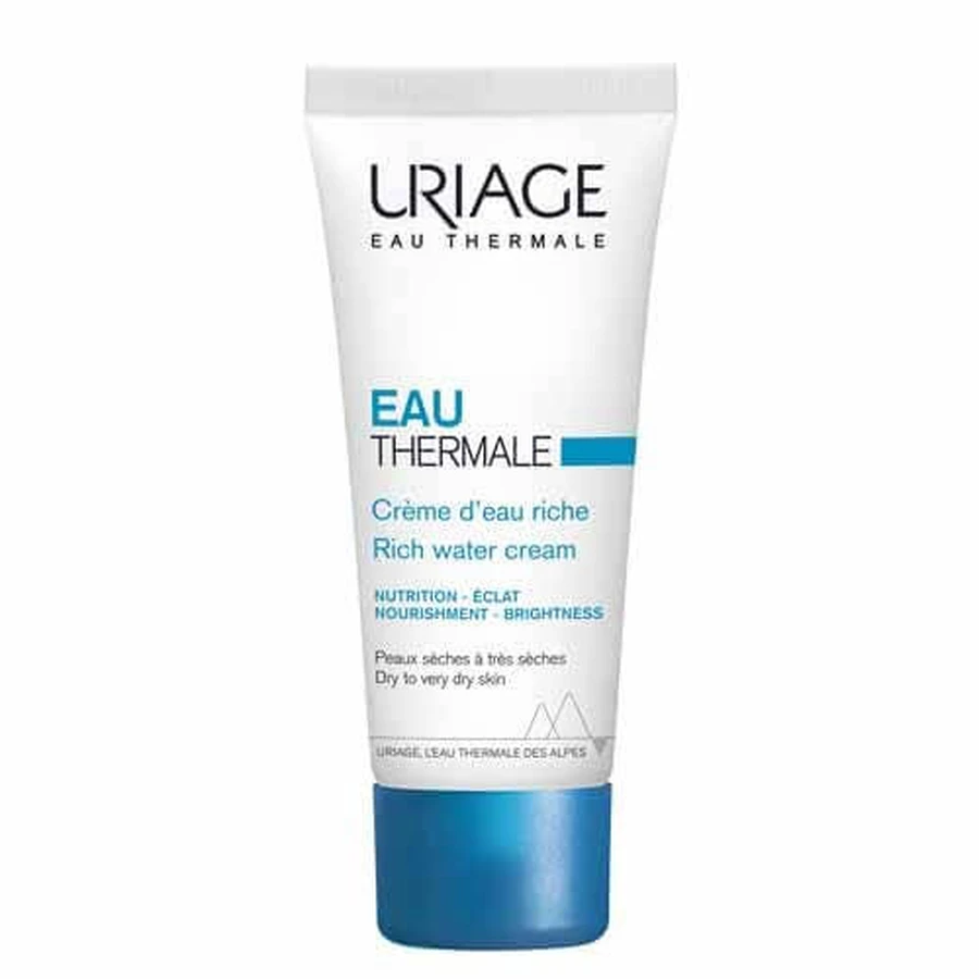 Uriage Agua Termal Crema Rica Pieles sensibles secas a muy secas 40ml