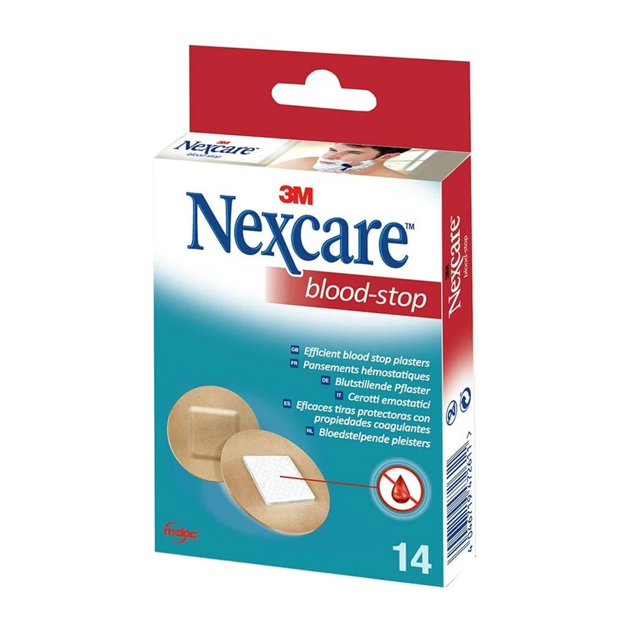 Compresas hemostáticas redondas Nexcare x14