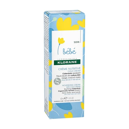 Klorane Newborn Nourishing Cold Cream skóra sucha lub bardzo sucha 40ml: ceny i cechy