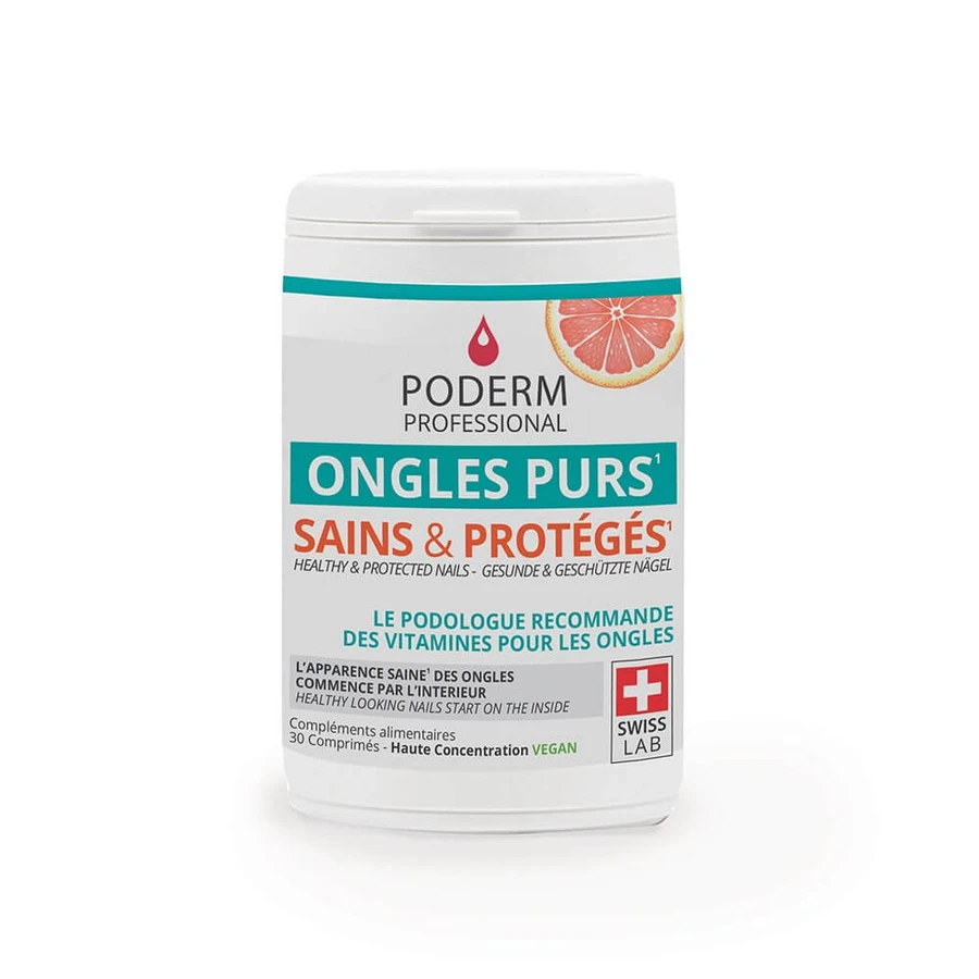 Poderm Pure Nails 30 comprimidos