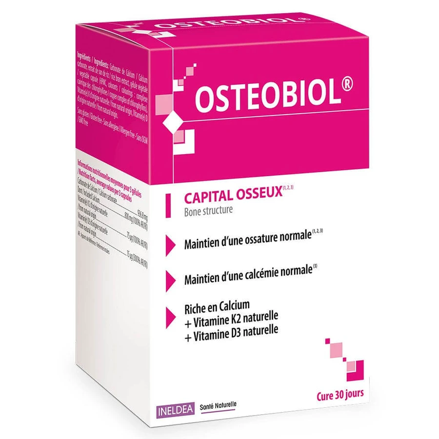 Ineldea Santé Naturelle Osteobiol 90 Gelulati vegetali