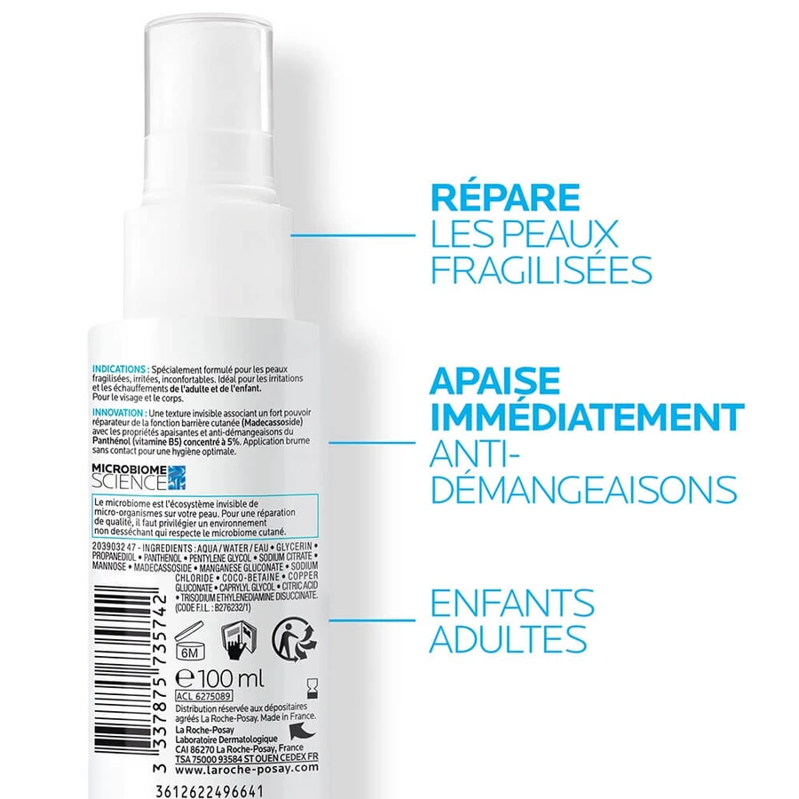 La Roche-Posay Cicaplast B5 Beruhigendes, reparierendes Anti-Juckreiz-Spray 100ml