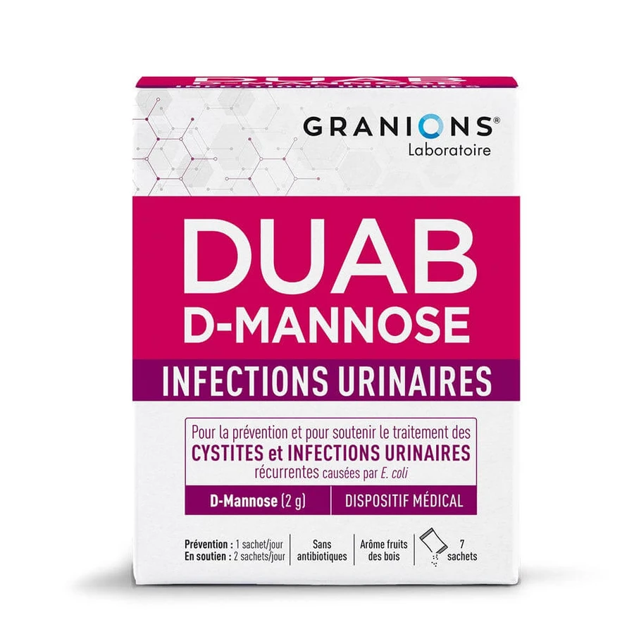 Granions DUAB D-Manosa Infecciones del tracto urinario 7 bolsas