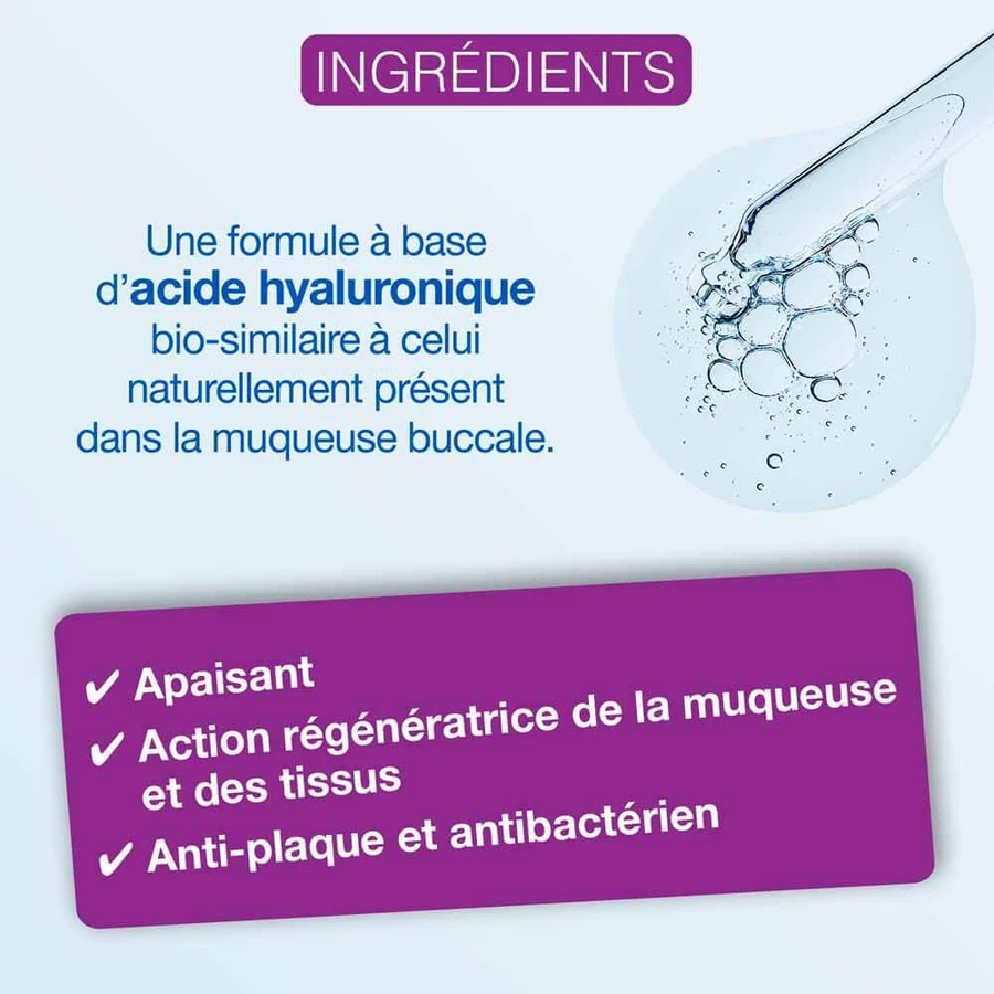Hyalugel Forte Perio Gel buccaal assainissant Acide Hyaluronique 1.2% 8ml