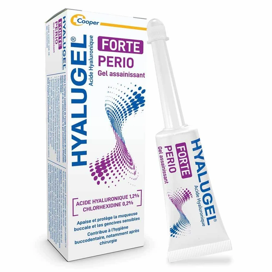 Hyalugel Forte Perio Gel buccaal assainissant Acide Hyaluronique 1.2% 8ml