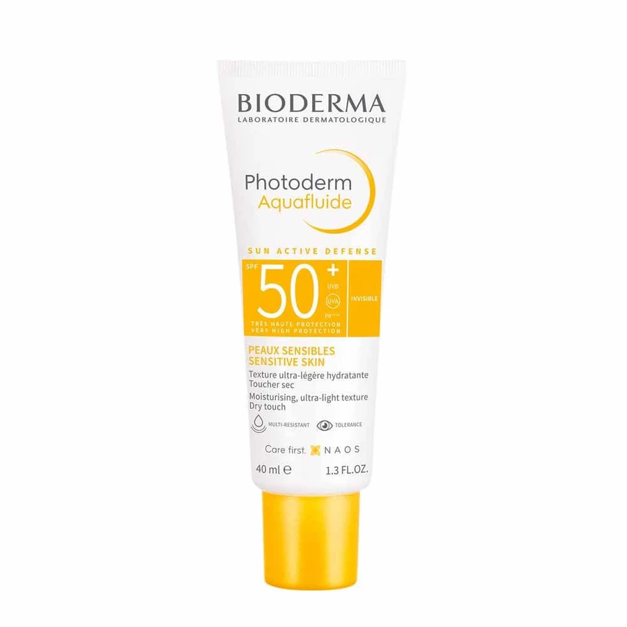 Bioderma Photoderm Aqua Fluid Spf50+ Peaux sensibles 40ml