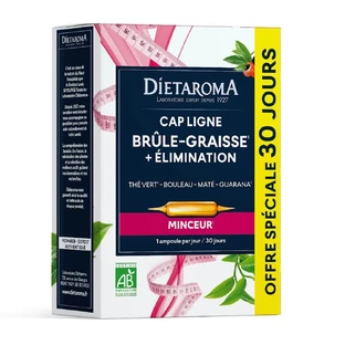 Dietaroma Vetverbrander Cap Ligne + Eliminatie 30 Ampullen