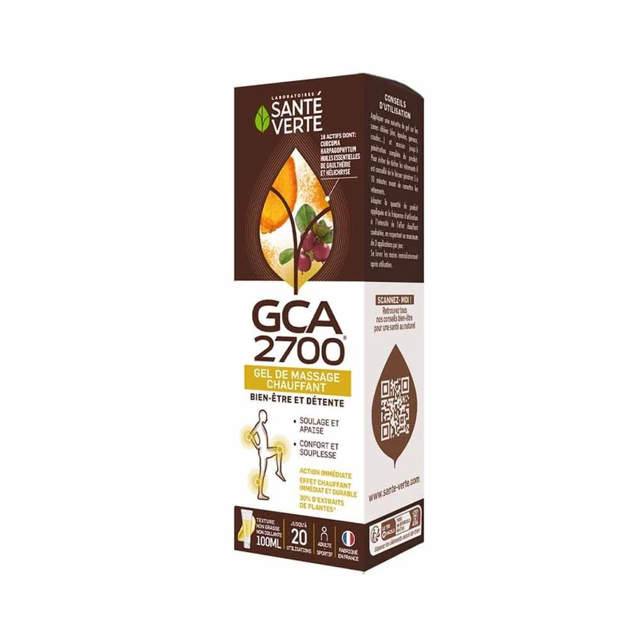 Sante Verte GCA 2700 Gel de masaj cu efect cald 100ml